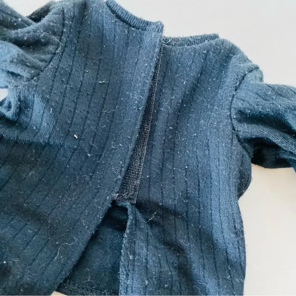 AMERICAN GIRL DOLL TODAY Black Rainbow PJs Set 1 Pajama Pants Shirt Sleepover